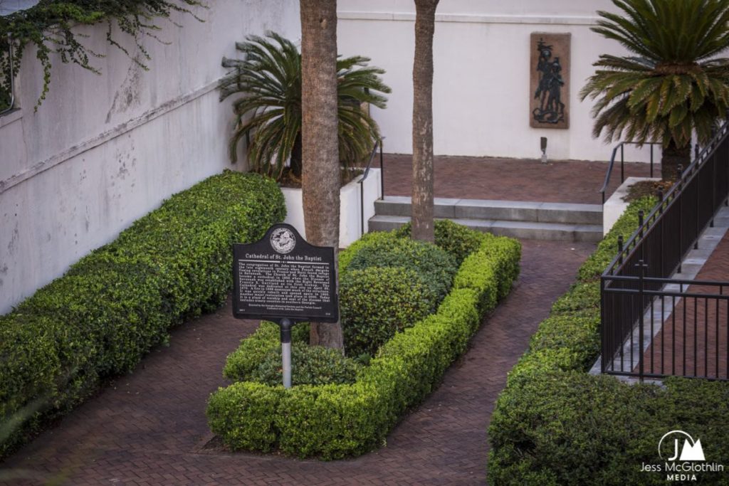 The Church of Saint John the Baptist, Savannah, Georgia.